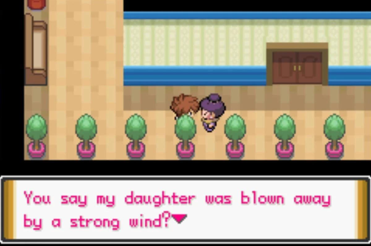 The lady is concerned / Pokémon Unbound