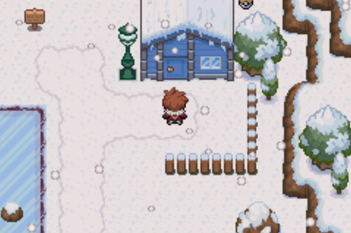 The house in northeast Bellin Town / Pokémon Unbound