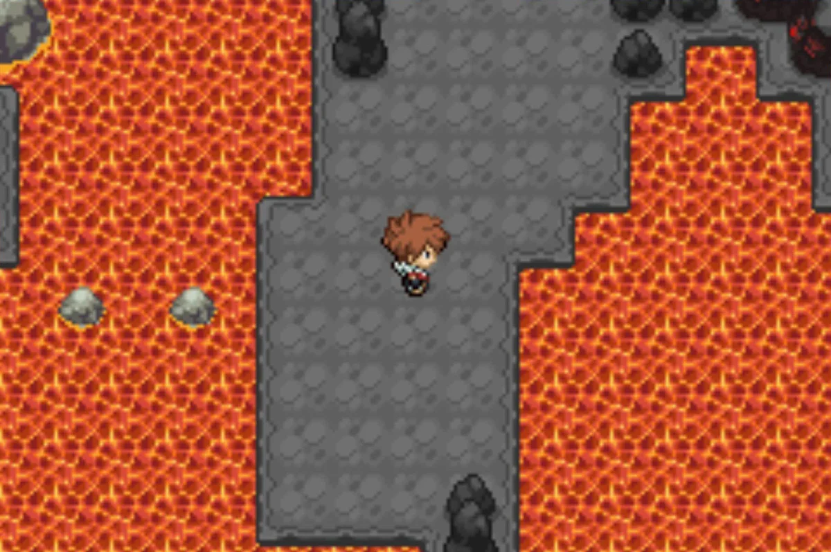 Cross the stones and head north / Pokémon Unbound