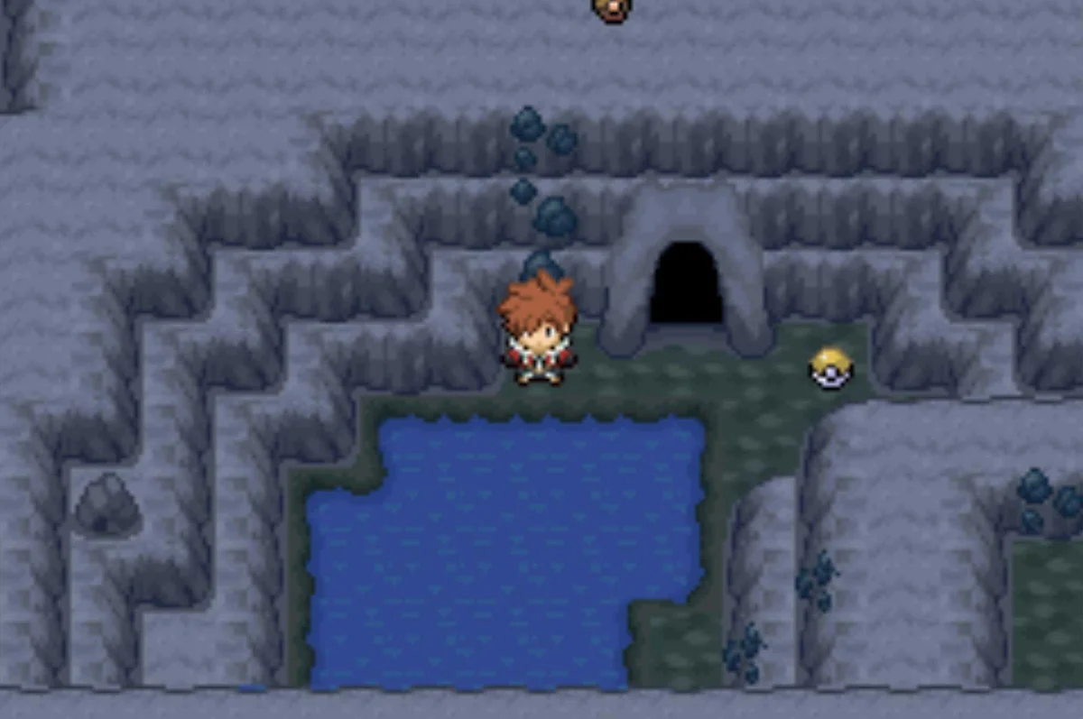 The Raid Den entrance / Pokémon Unbound