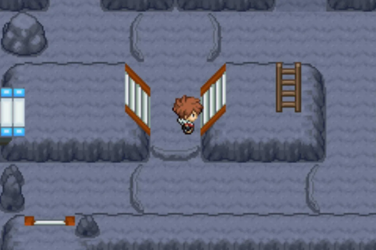 The first ladder to 3F - ignore it / Pokémon Unbound