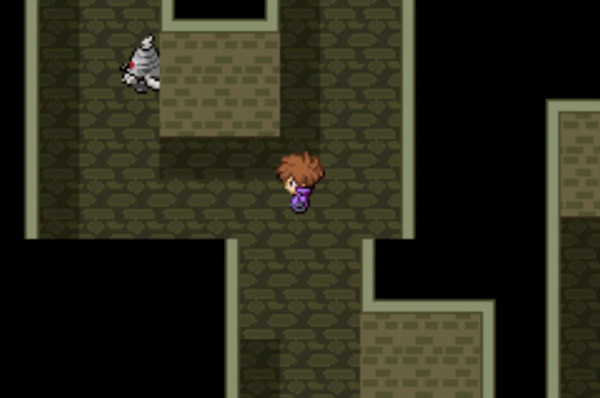 Proceed north until you see a Dusclops / Pokémon Unbound