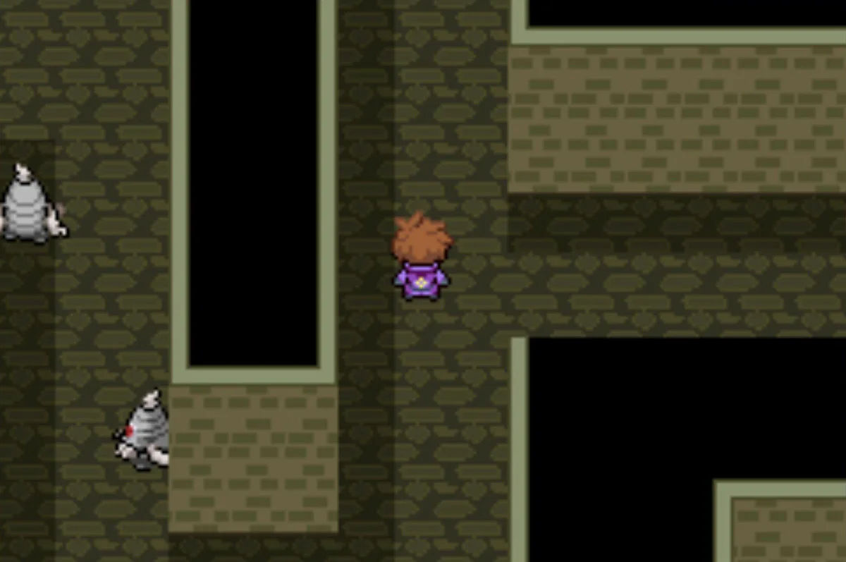 The path you need is the east one / Pokémon Unbound