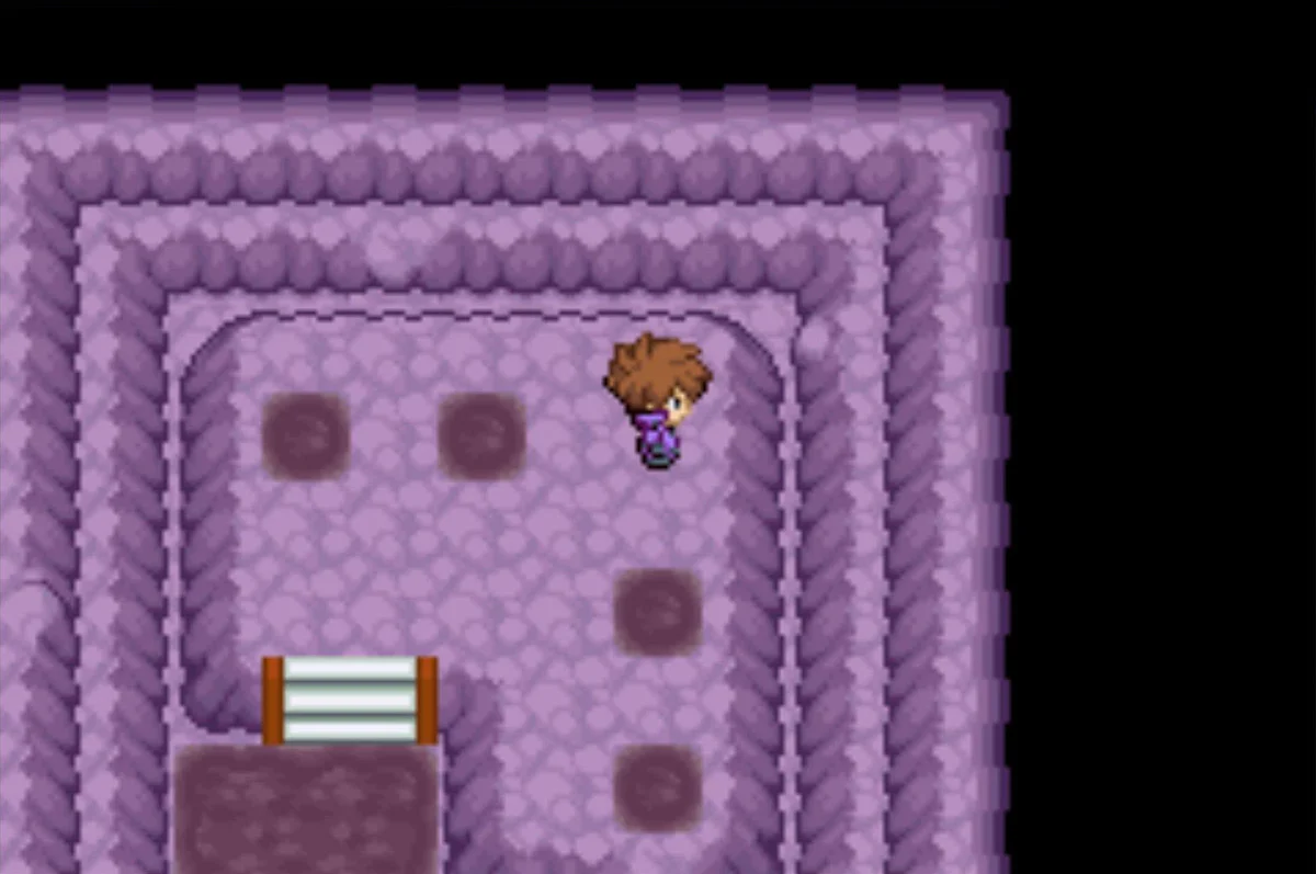 Stand in the corner spot / Pokémon Unbound