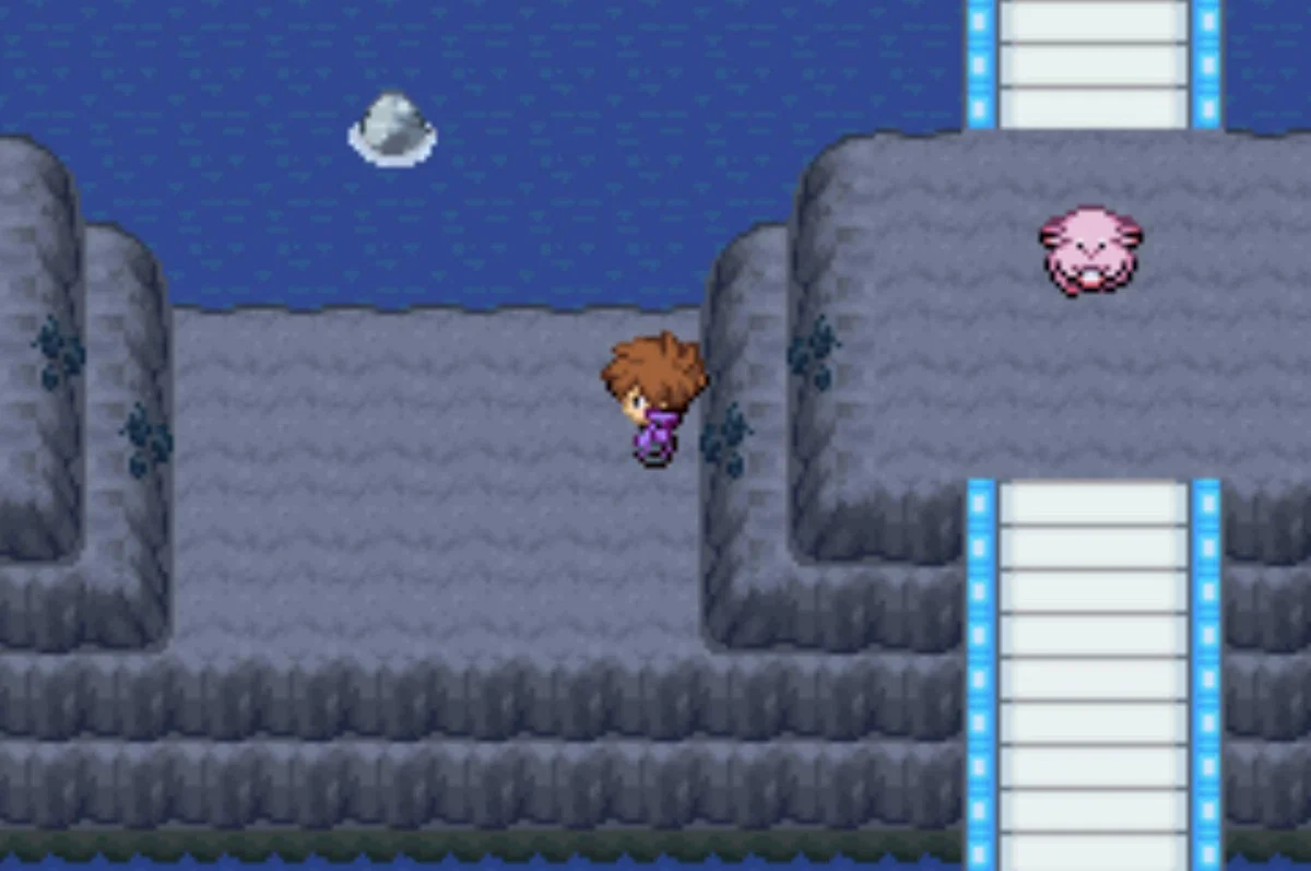 Climb the west rock wall / Pokémon Unbound