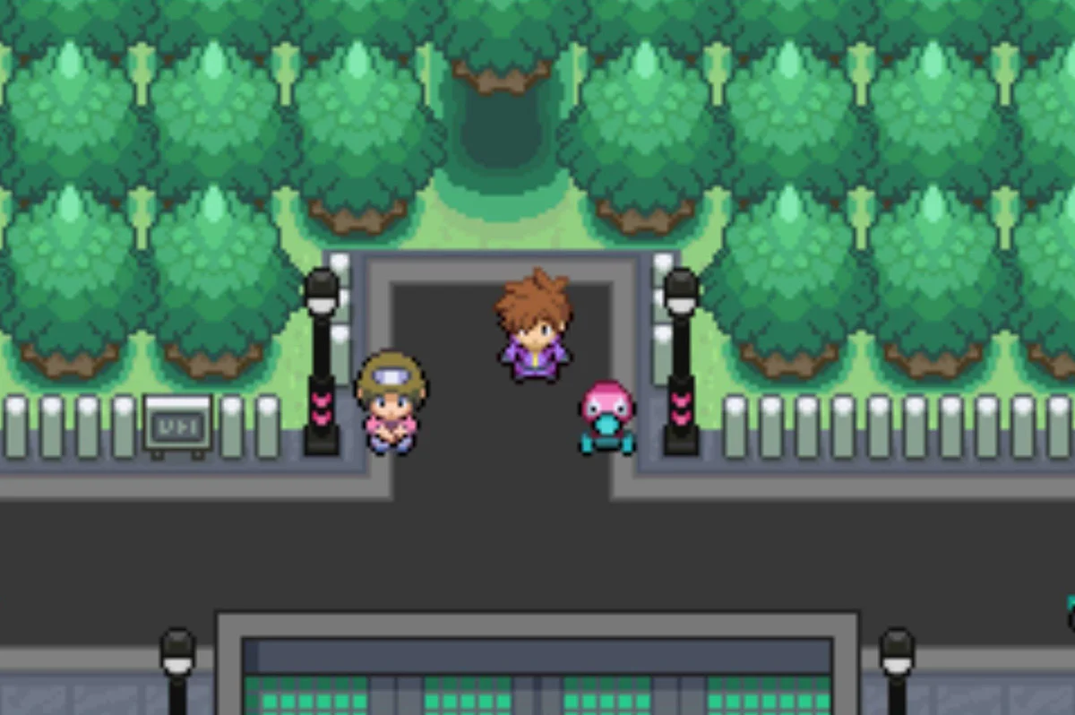 큐브 코퍼레이션 레드우드 숲 입구 / Pokémon Unbound