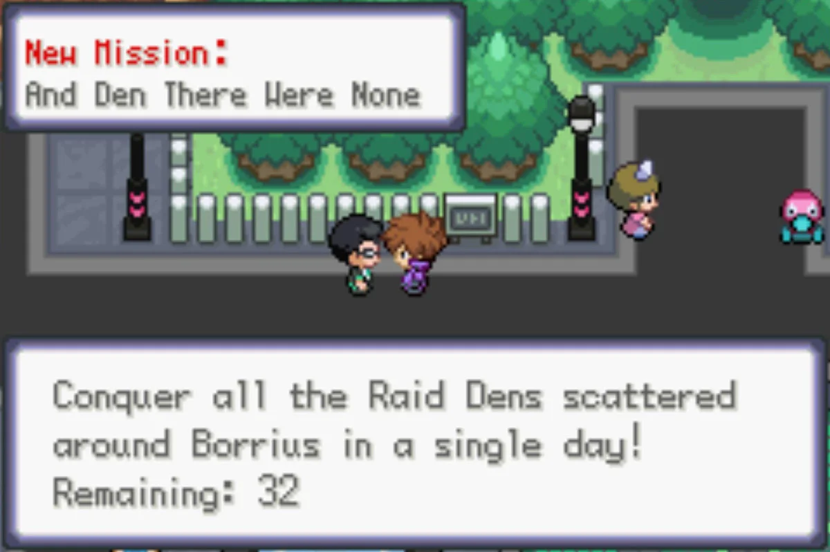 하루에 32개 레이드 / Pokémon Unbound