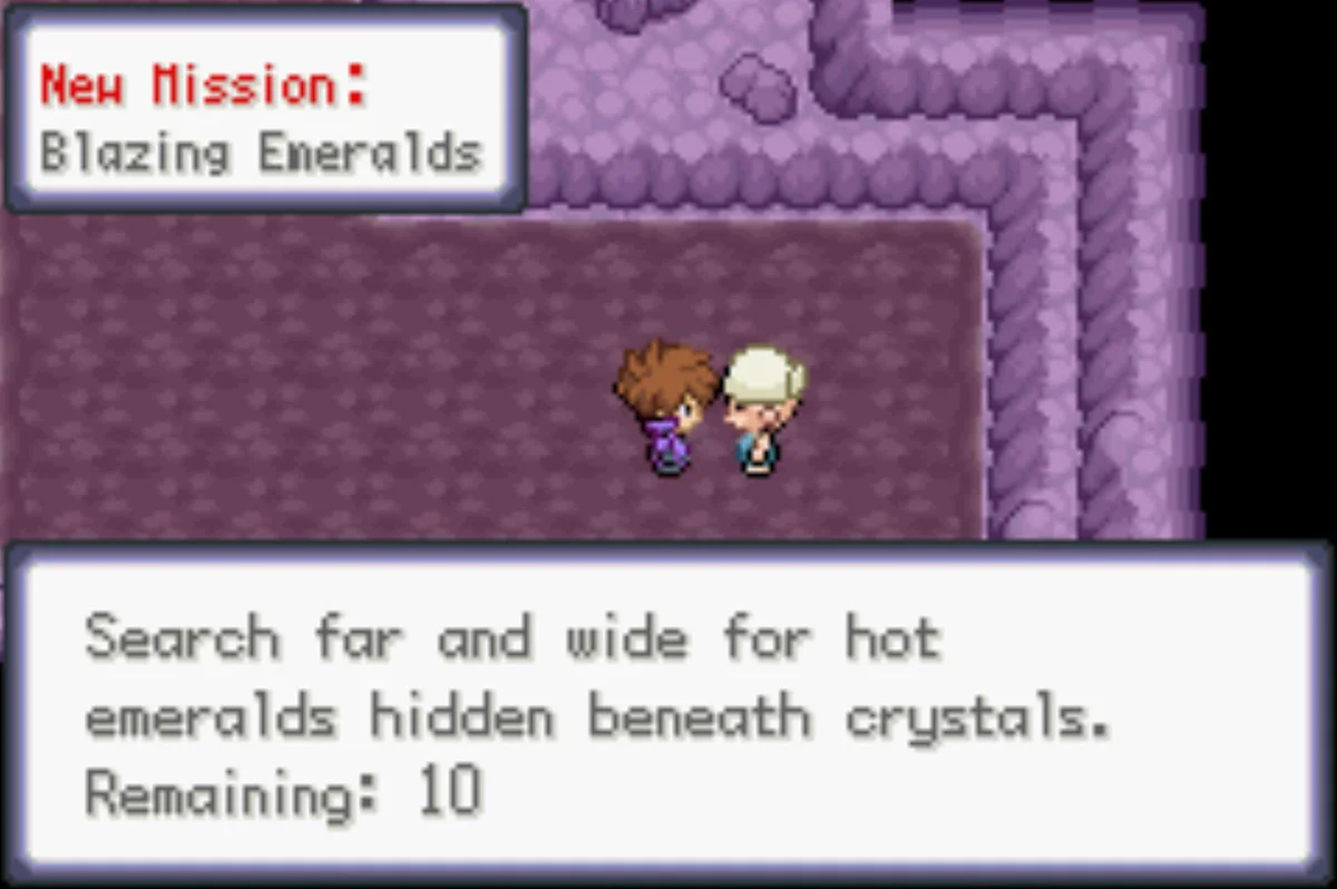 Emerald scavenger hunt / Pokémon Unbound