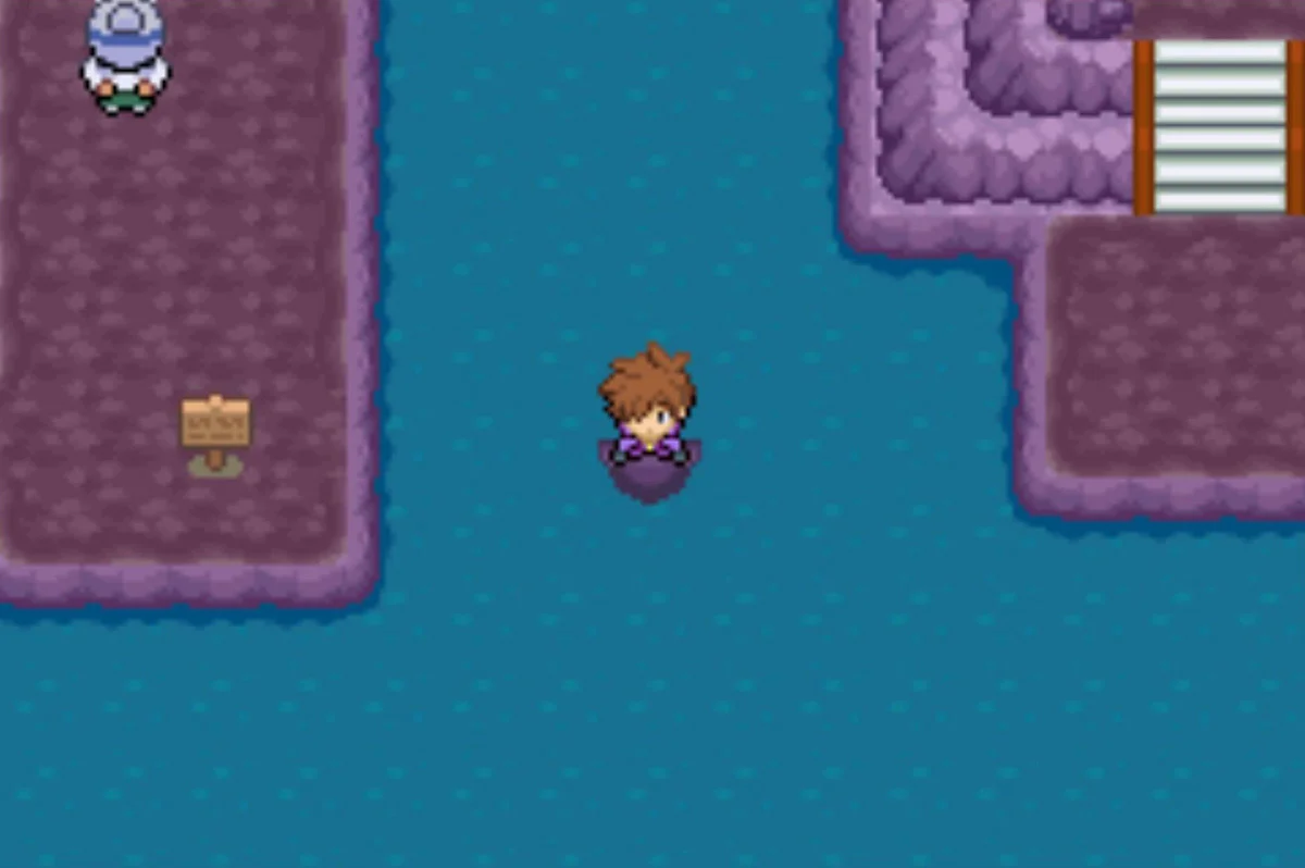 Surf south / Pokémon Unbound