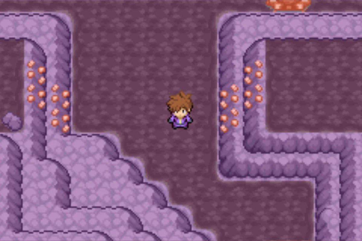 An orange crystal junction / Pokémon Unbound