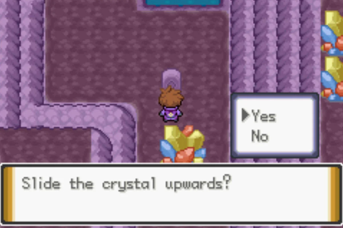 Activate the blue totem / Pokémon Unbound