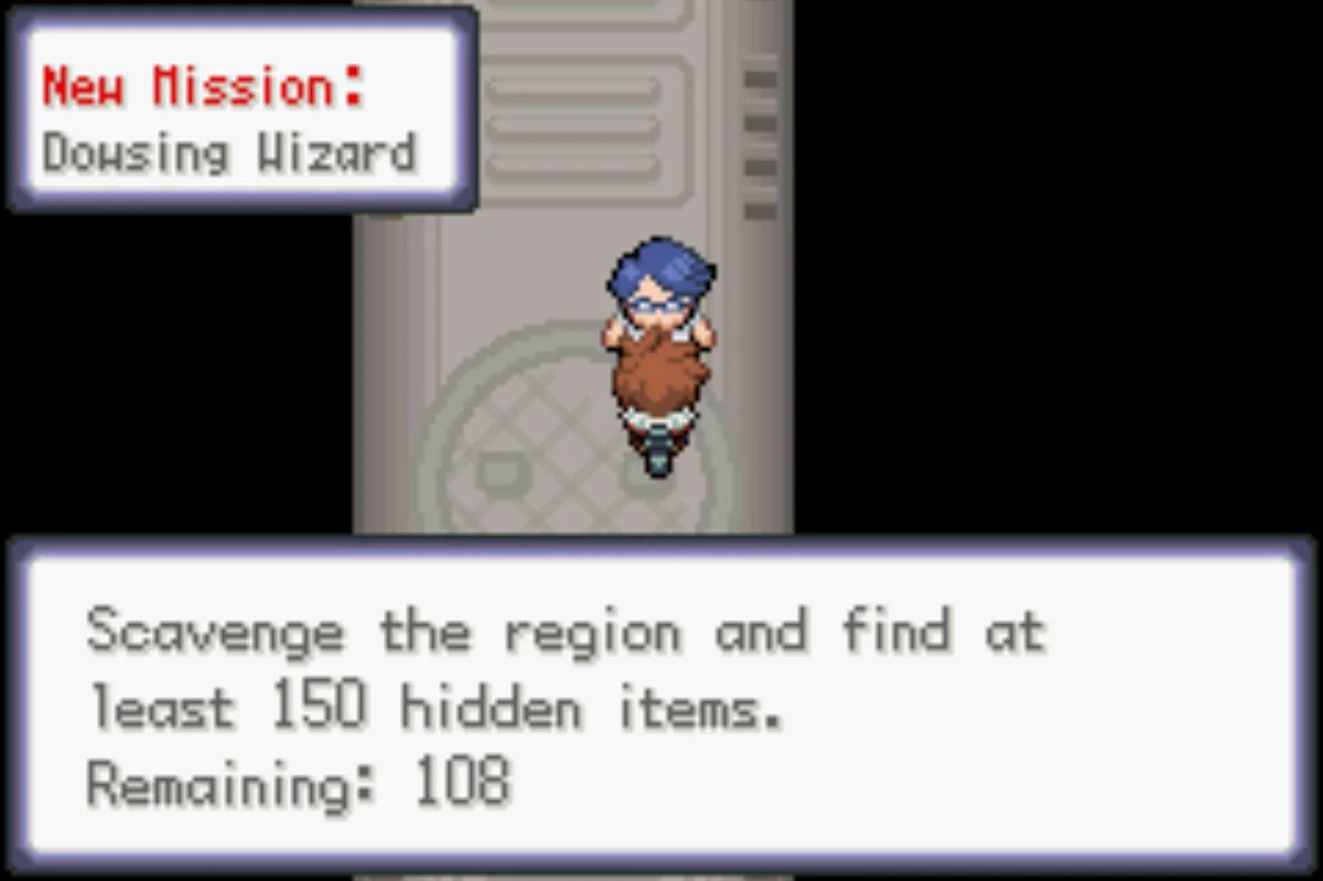 모든 숨겨진 아이템을 찾고 싶어하는 수집가 / Pokémon Unbound