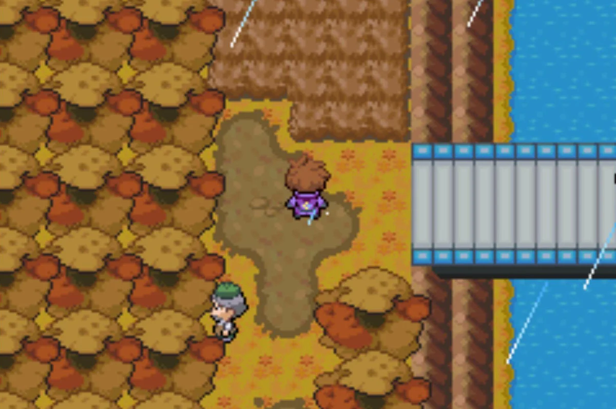 절벽을 따라 북쪽으로