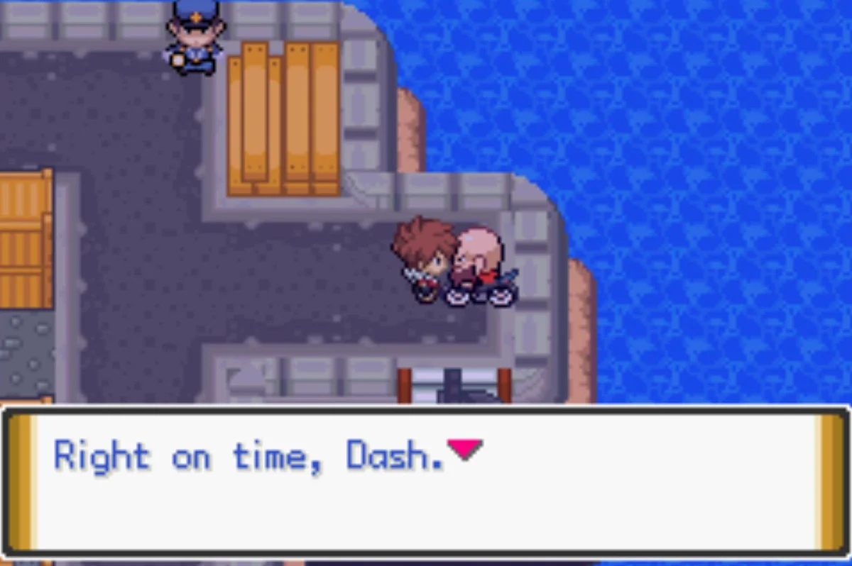 The contact at the docks / Pokémon Unbound