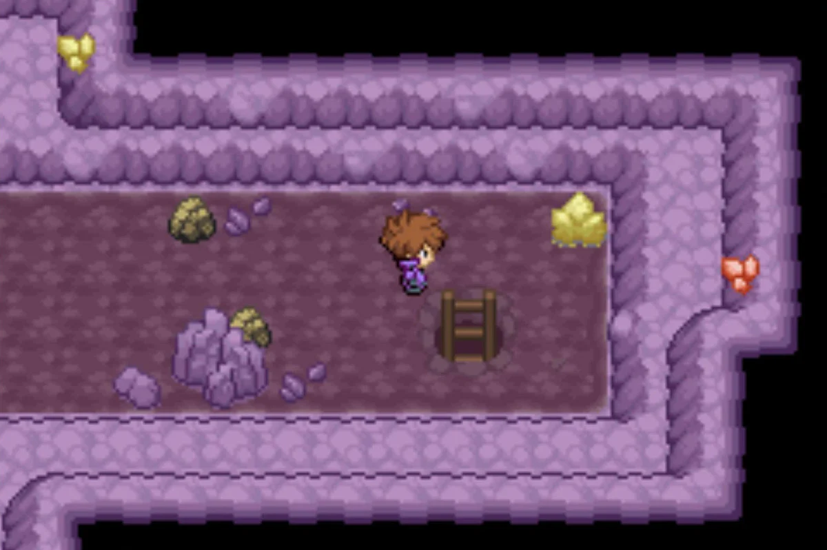 The ladder to B1F / Pokémon Unbound