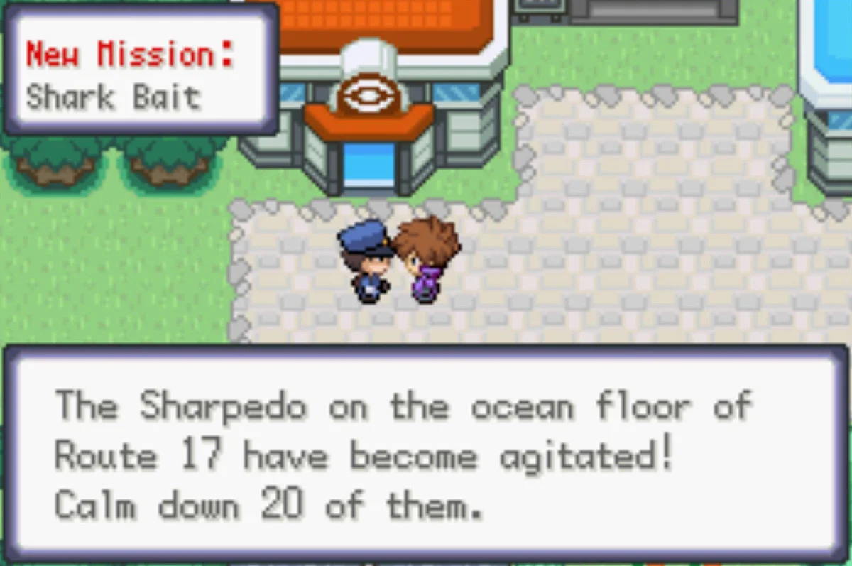 Sharpedo on the loose / Pokémon Unbound