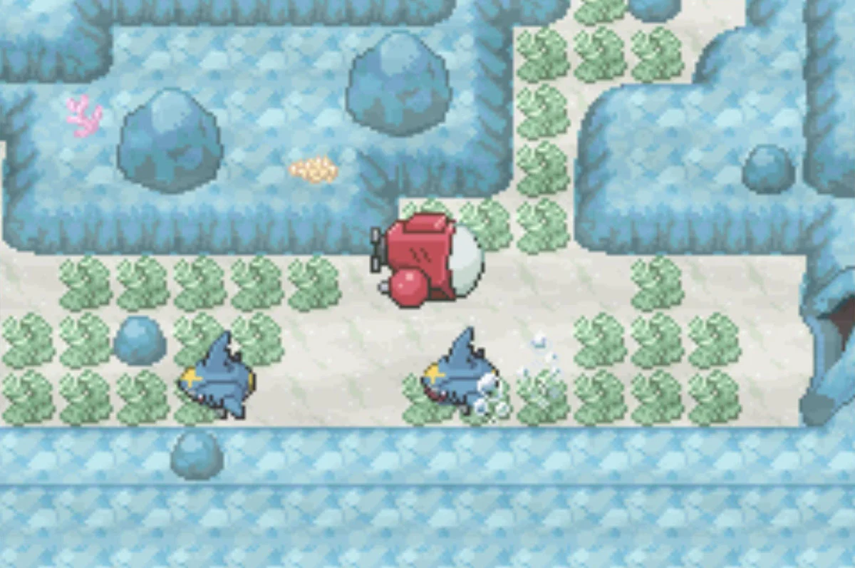 The sixth and seventh Sharpedo / Pokémon Unbound