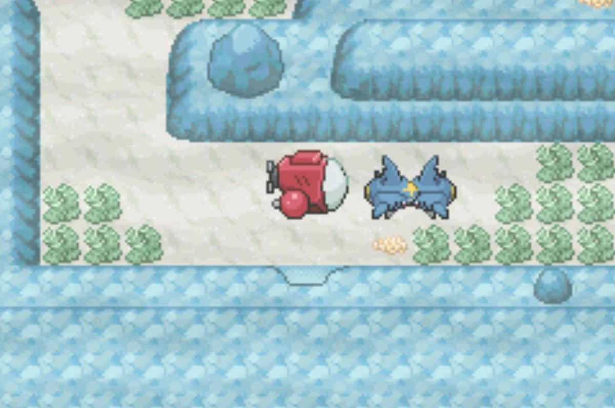 The seventeenth and eighteenth Sharpedo / Pokémon Unbound