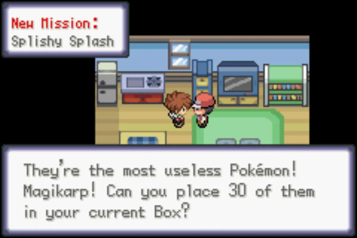 Catch Magikarp / Pokémon Unbound