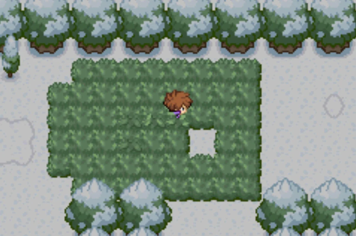 Go south from this intersection / Pokémon Unbound