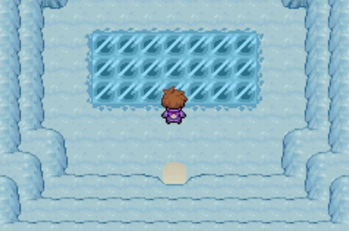 The cracked ice puzzle / Pokémon Unbound