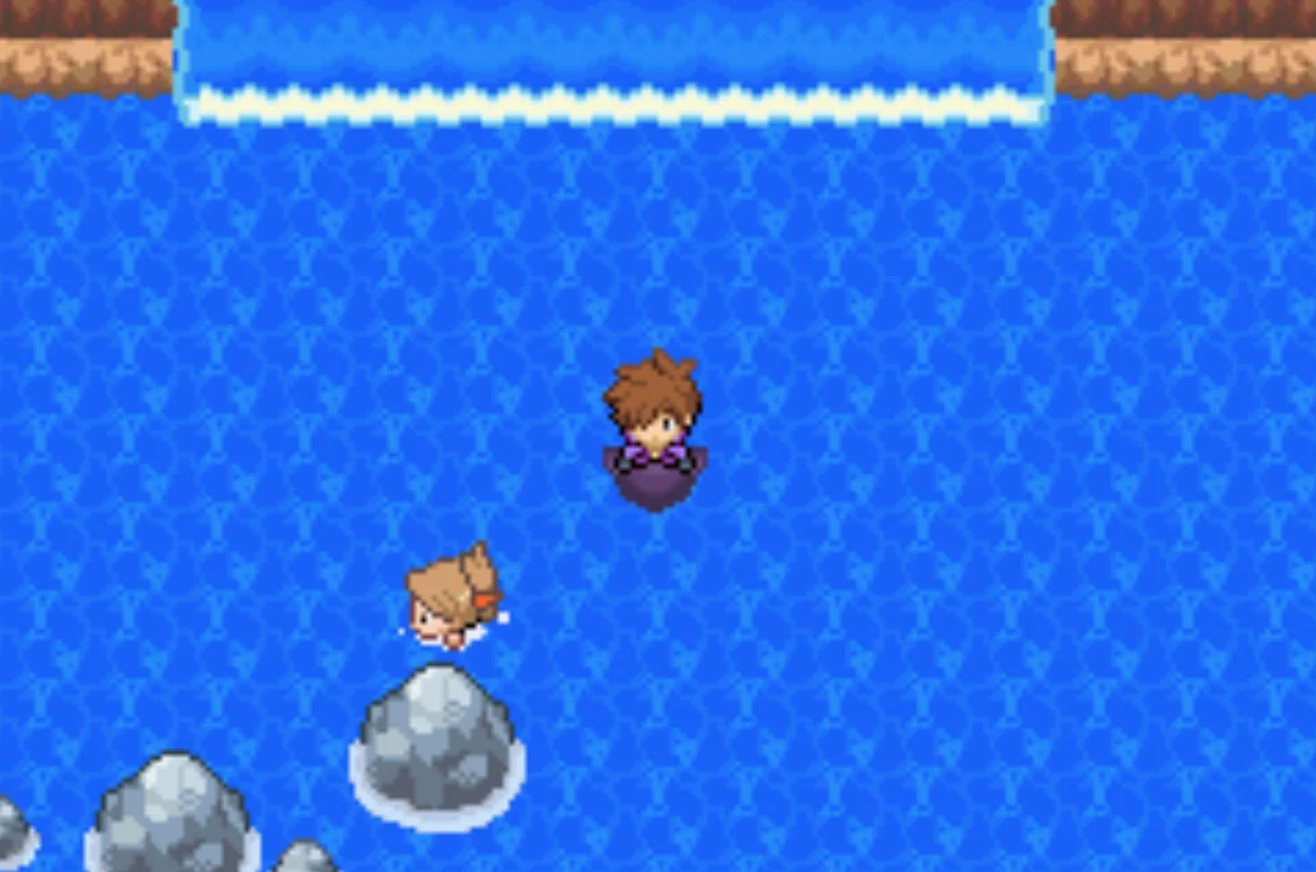 Down the waterfall / Pokémon Unbound