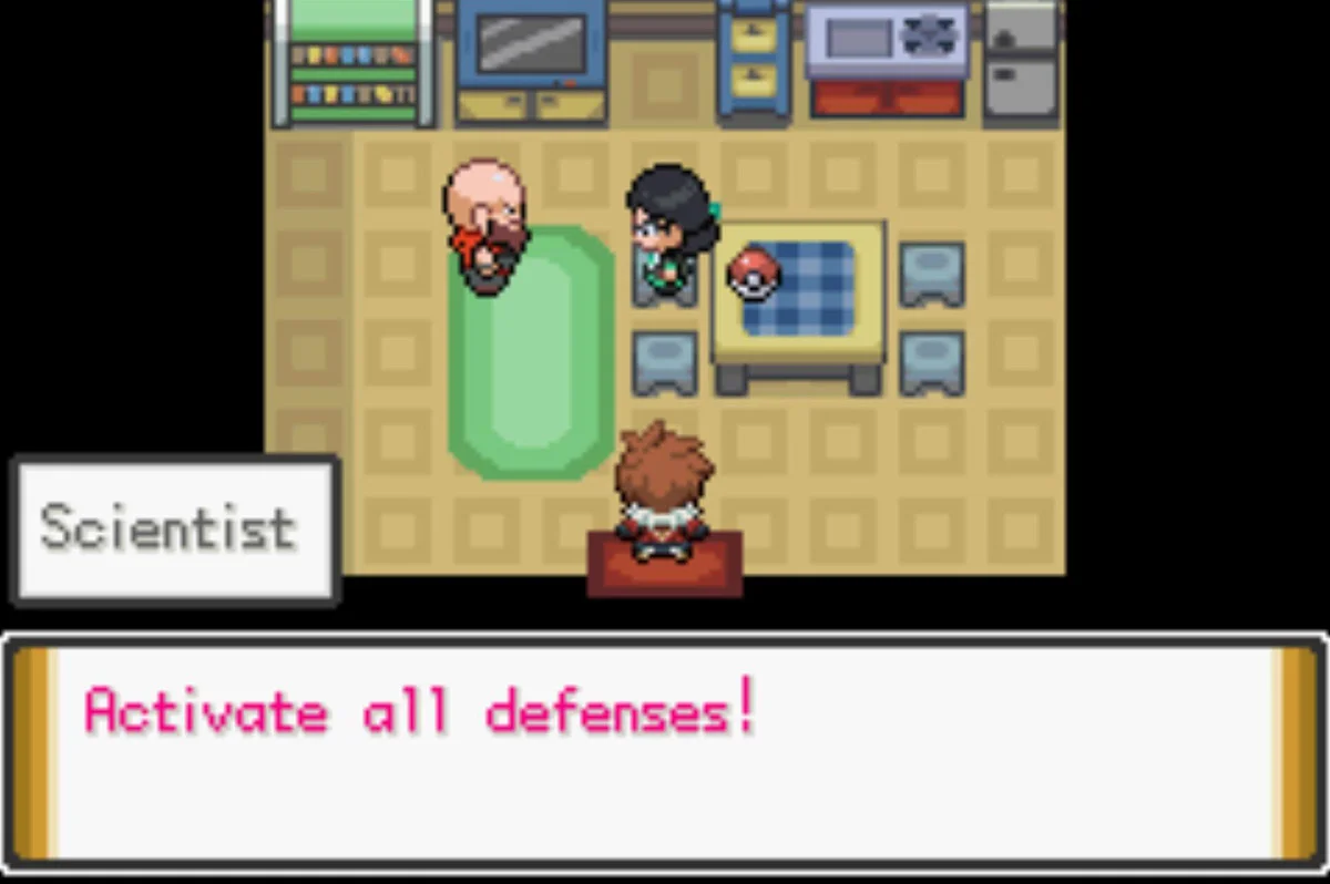 The scientist is prepared / Pokémon Unbound