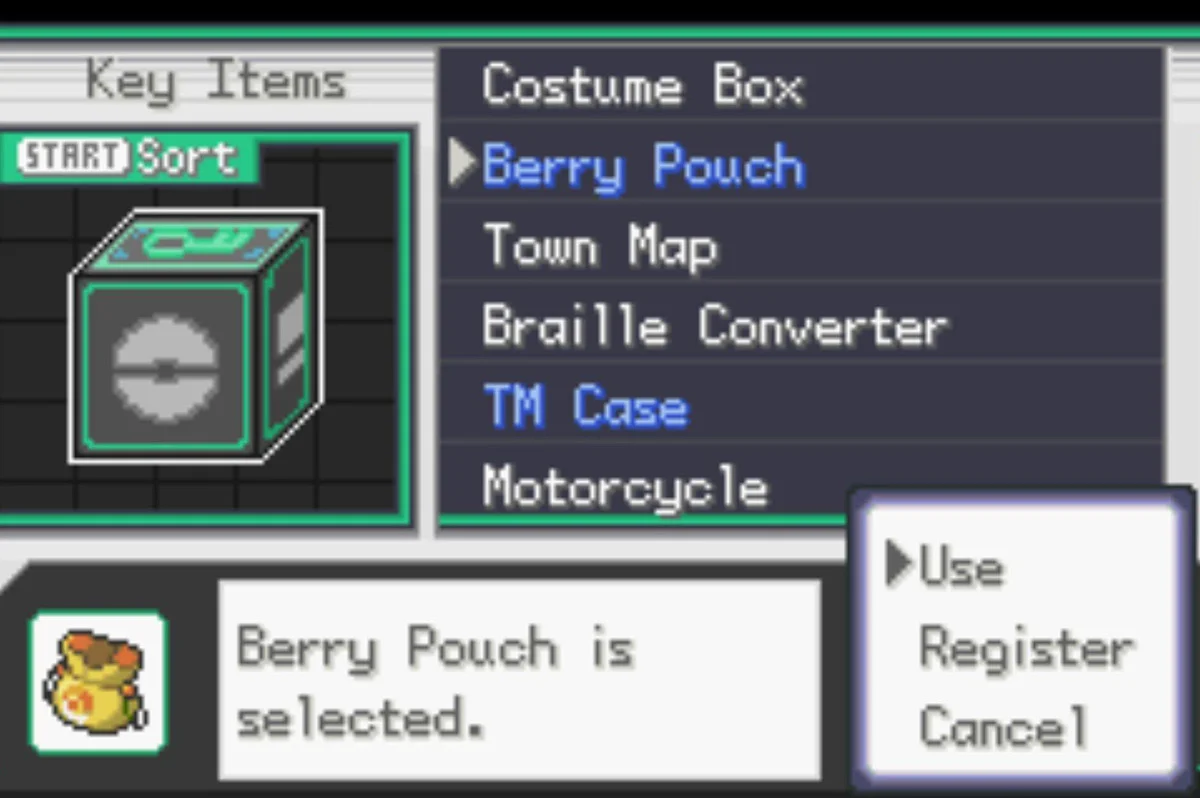 The Berry Pouch / Pokémon Unbound