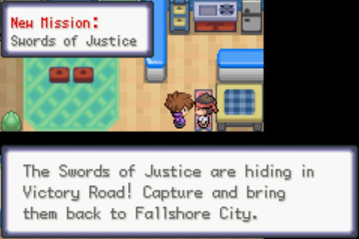 The Black Belt upstairs / Pokémon Unbound