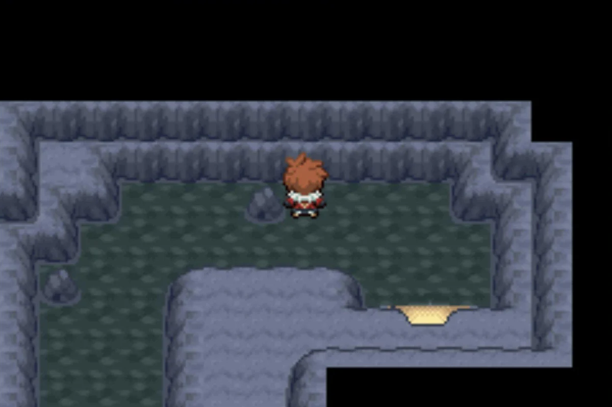 The cave exit / Pokémon Unbound