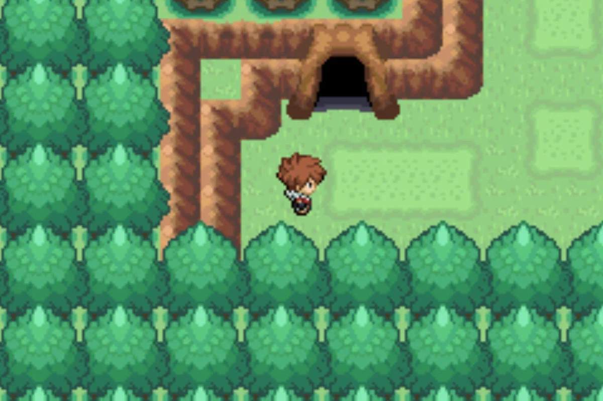 Virizion is in this maze / Pokémon Unbound