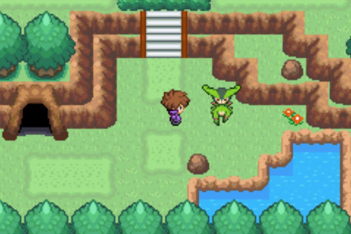 At the maze entrance / Pokémon Unbound