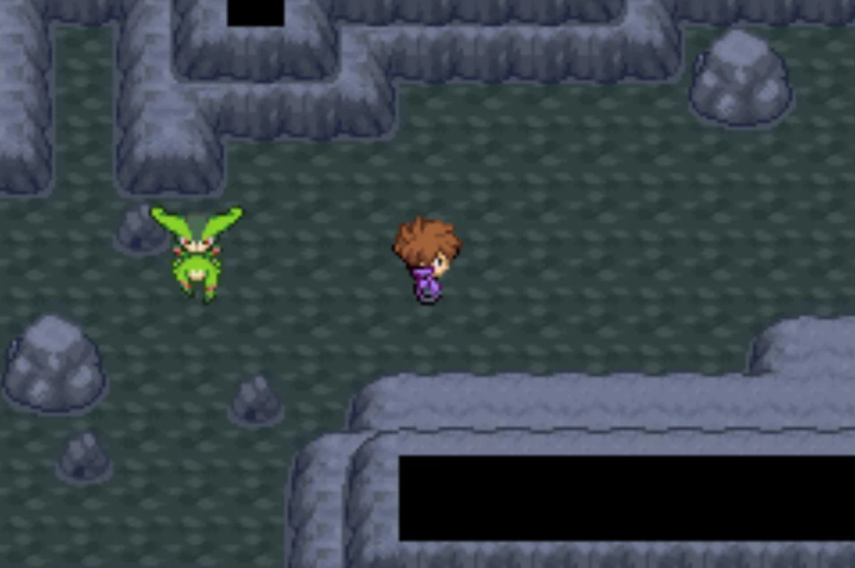 Don’t interact with Virizion on the way past / Pokémon Unbound
