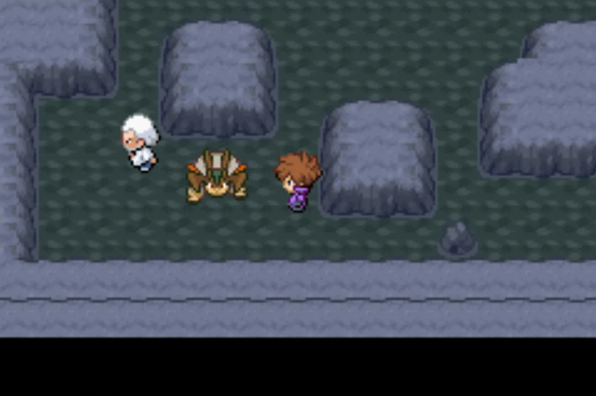 Southwest part of the cavern / Pokémon Unbound
