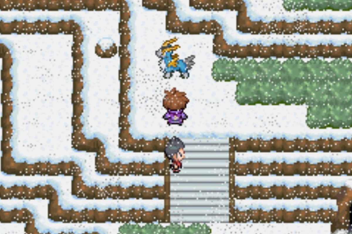 Southwest above the stairs / Pokémon Unbound