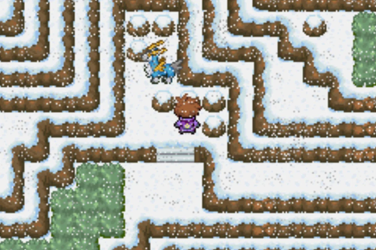 Central rocky area / Pokémon Unbound