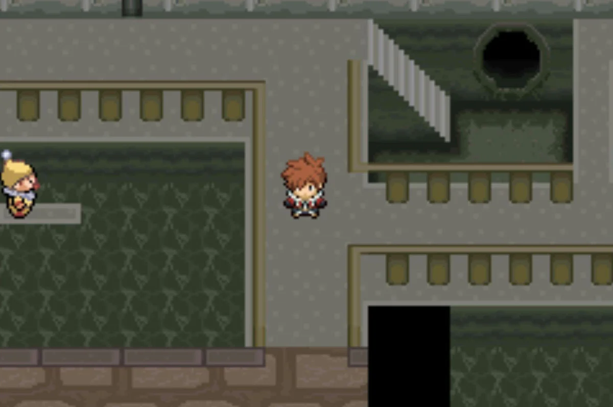 Head southwest from the sewer pipe / Pokémon Unbound