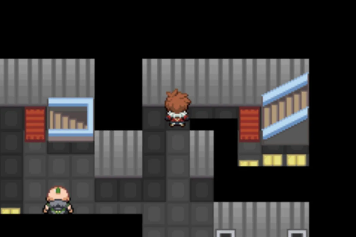 The gate to 5F opens / Pokémon Unbound