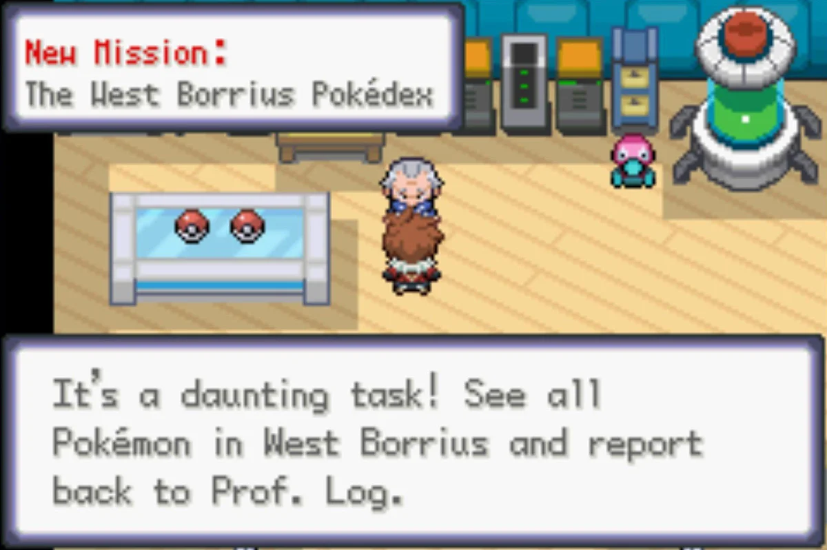 로그 박사의 또 다른 부탁 / 포켓몬 언바운드