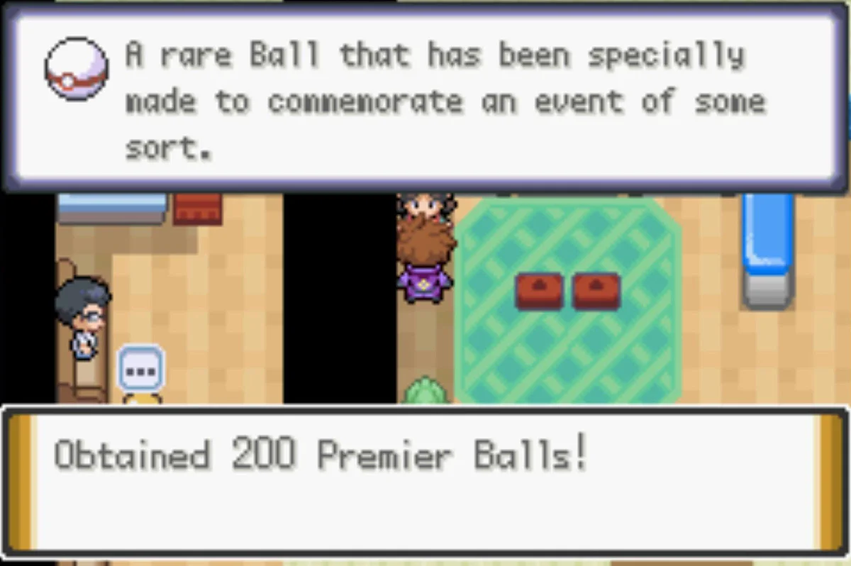 보상으로 주어지는 프레미어볼 200개 / 포켓몬 언바운드