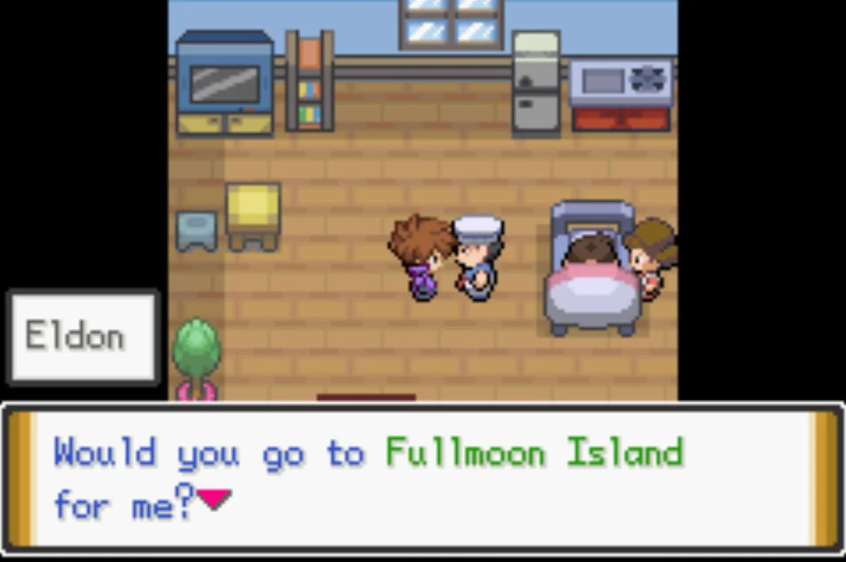 배를 가지고 있는 아버지 / 포켓몬 언바운드