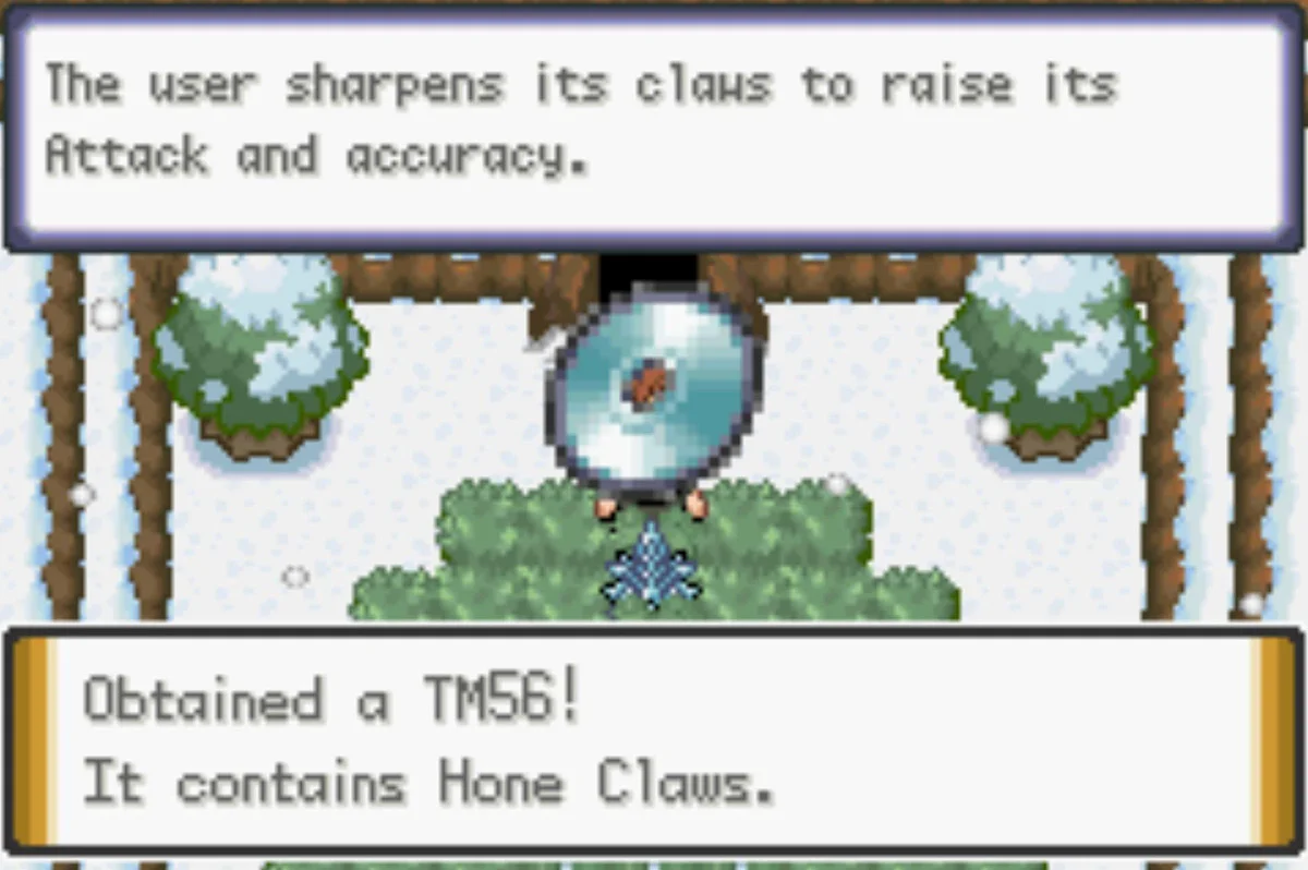 기술머신56 획득 / 포켓몬 언바운드