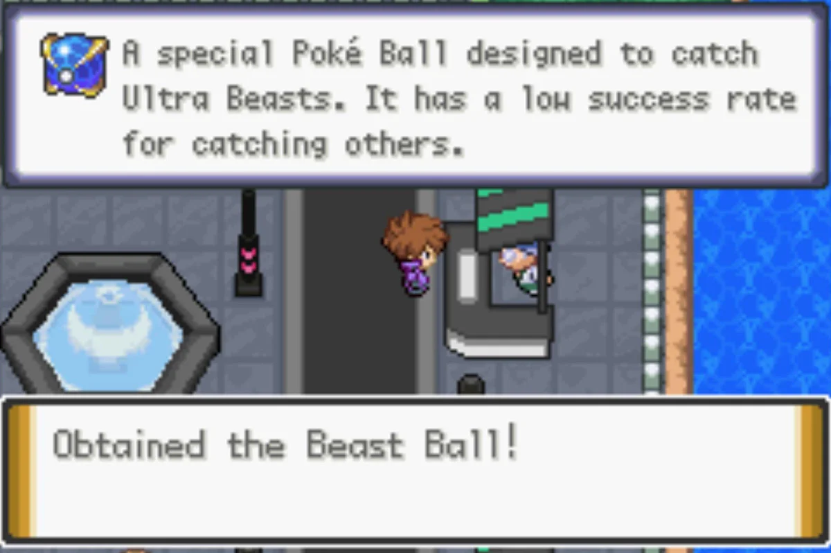 큐브 코퍼레이션에 있는 울트라볼의 또 다른 획득처 / 포켓몬 언바운드