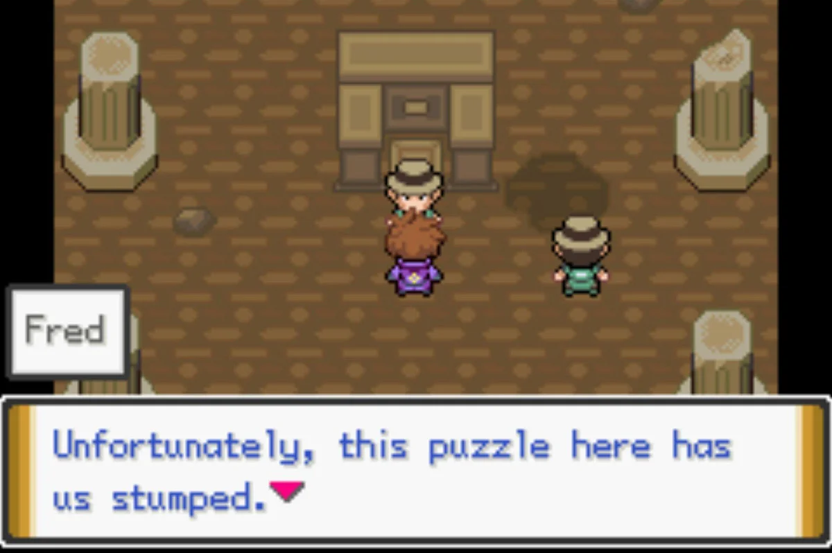 The entrance chamber / Pokémon Unbound