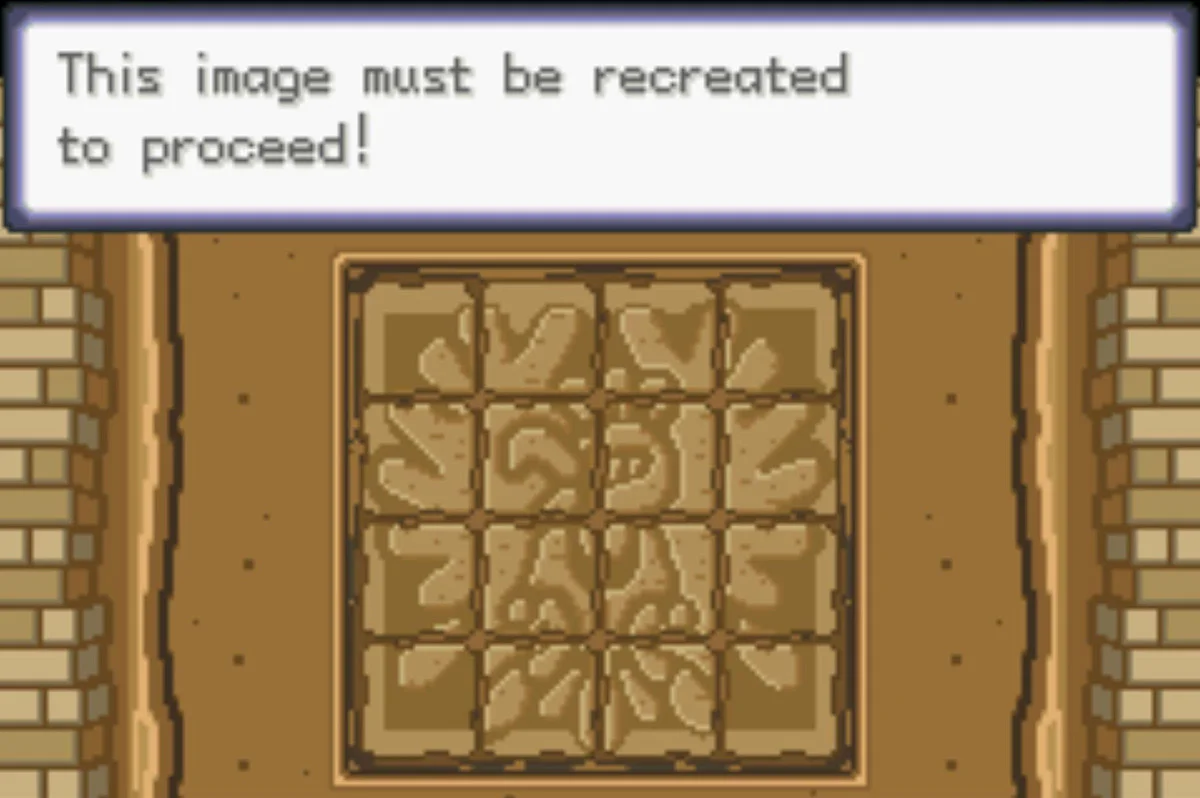 The completed puzzle image / Pokémon Unbound