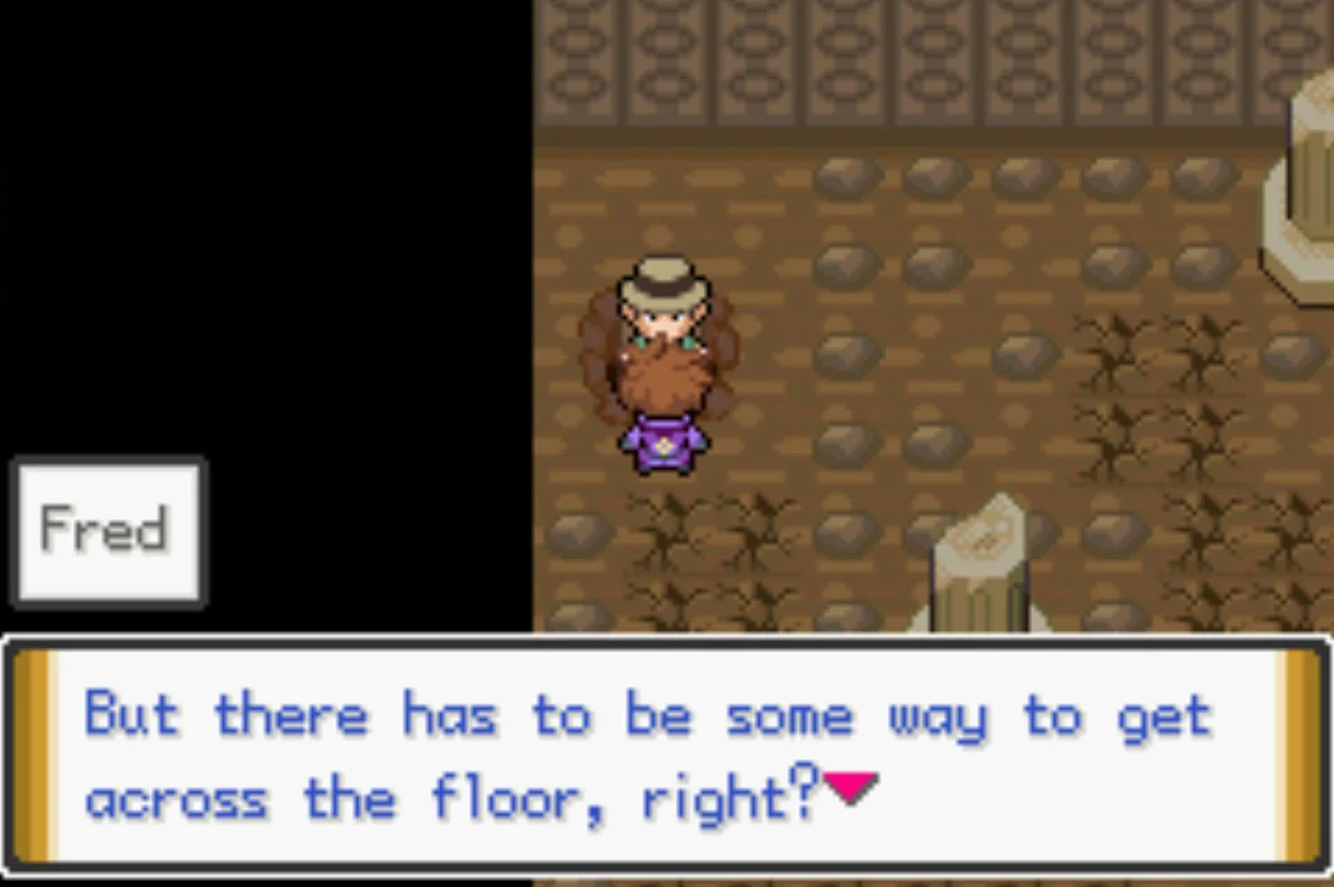 Cracked floors / Pokémon Unbound