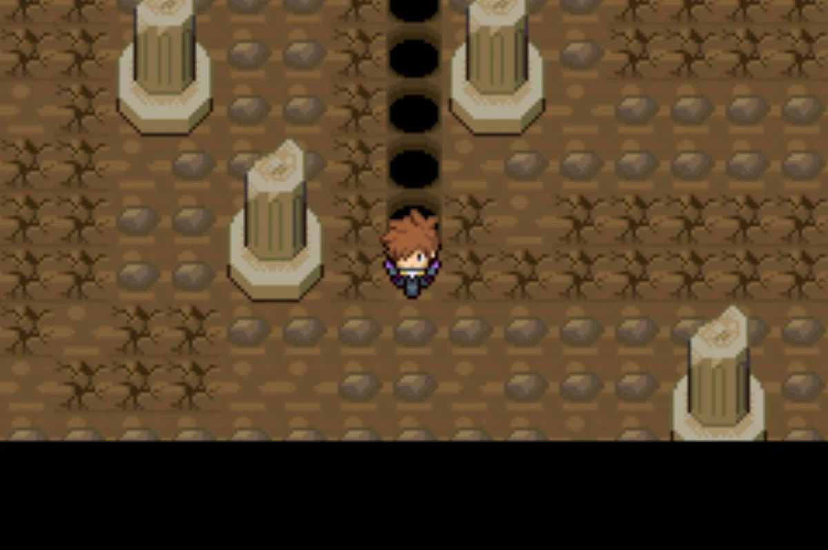 The platform to the south / Pokémon Unbound