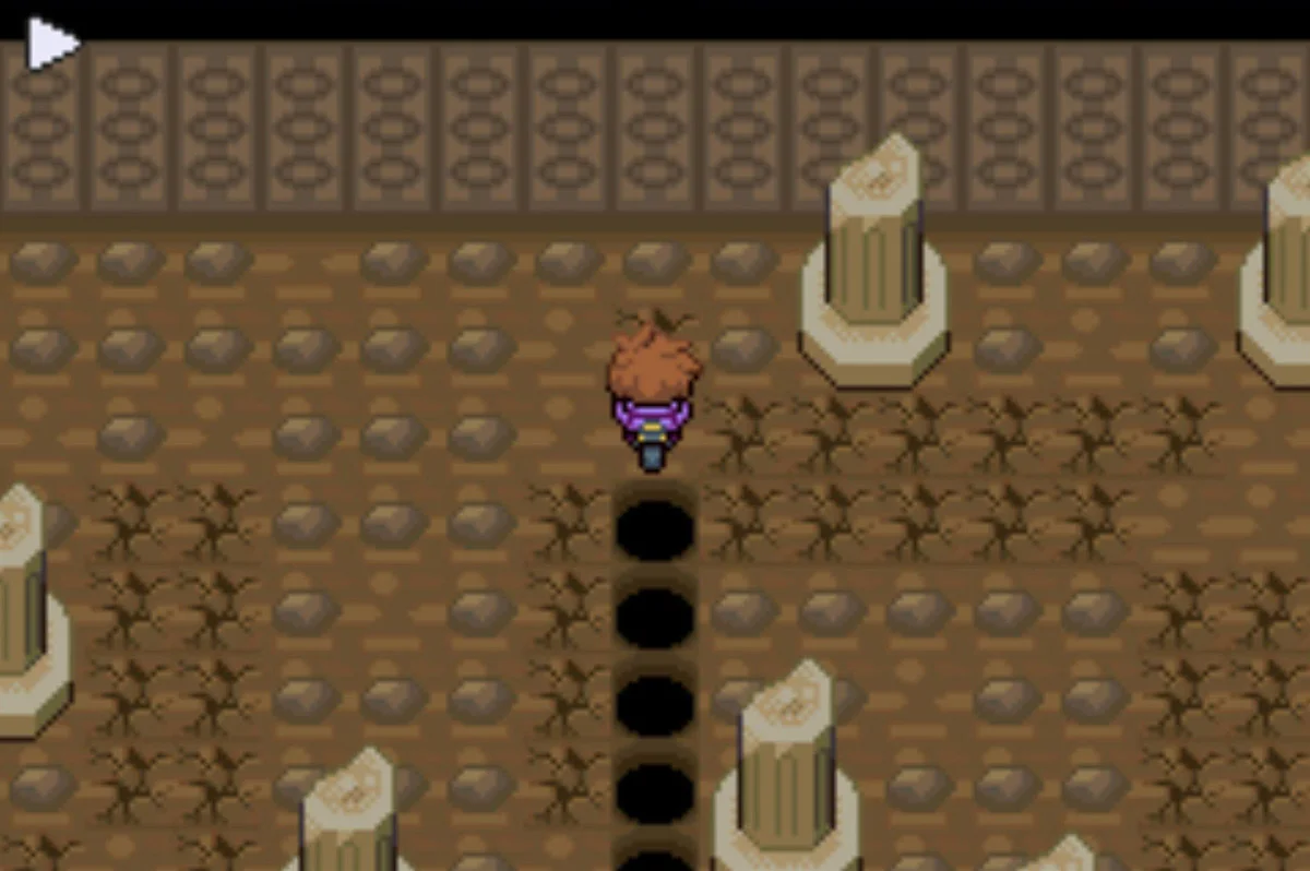 Near the north wall / Pokémon Unbound