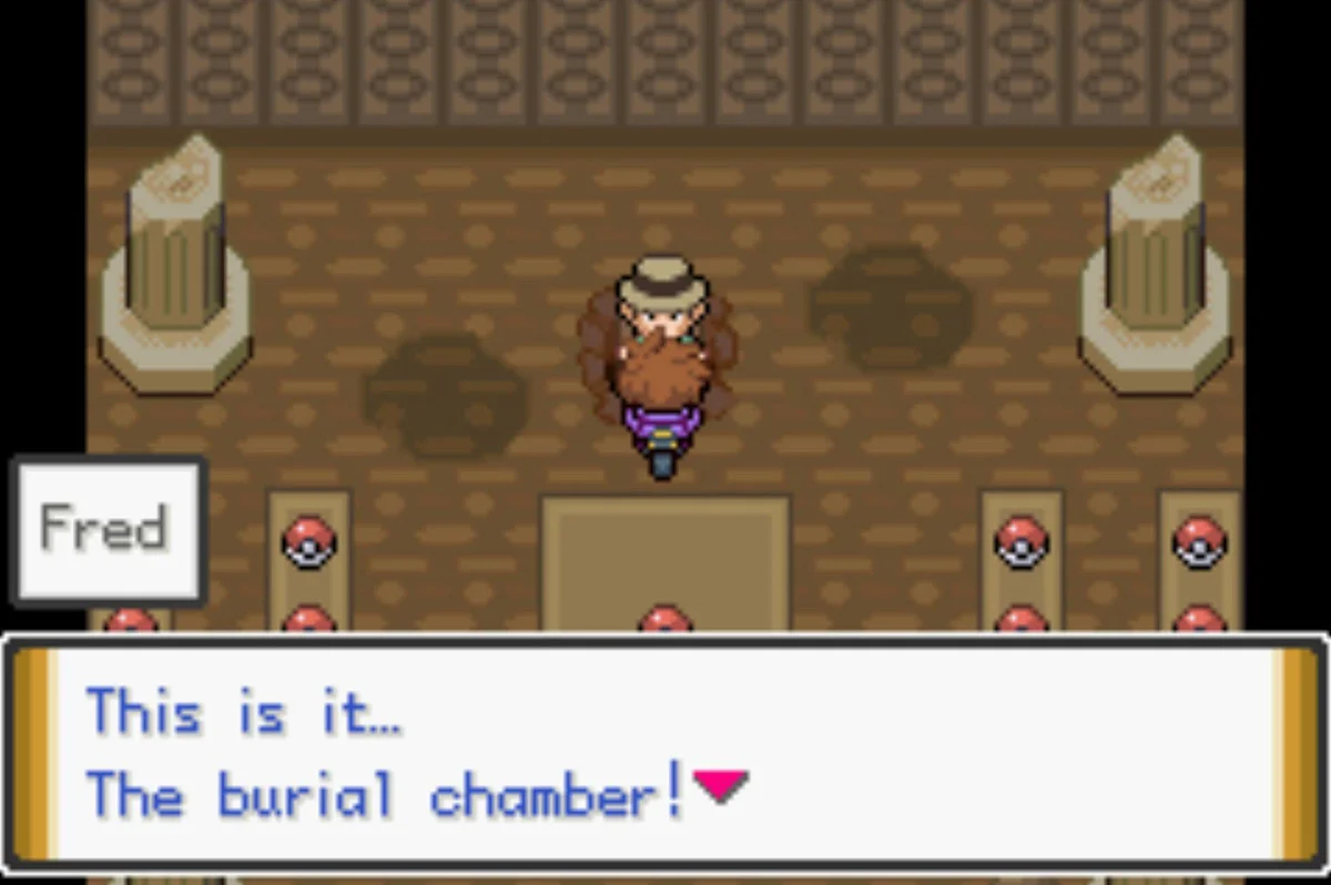 The burial chamber / Pokémon Unbound