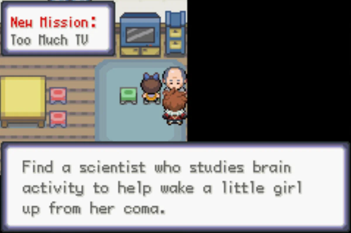 Help save this little girl / Pokémon Unbound